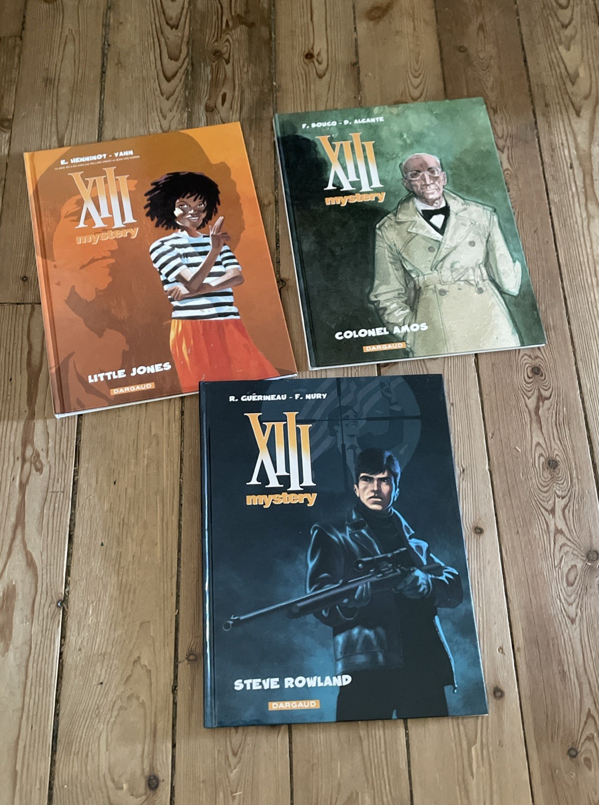 XIII Mystery - Lot de 3 albums (Tome 3, 4 & 5) - Ed. Dargaud - BD Polar