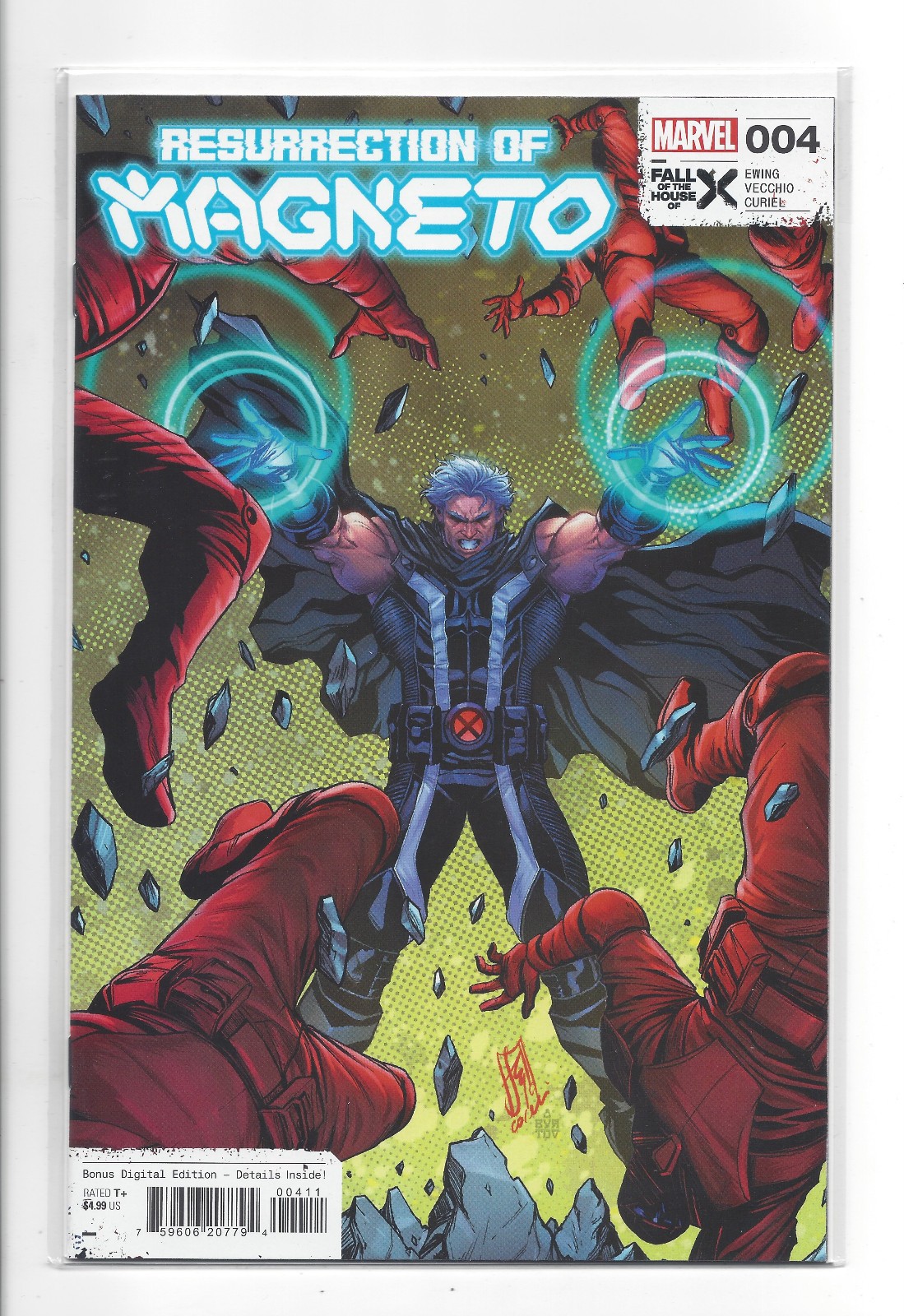 Resurrezione di Magneto #4 A Stefano Caselli prima stampa quasi nuovo Marvel Comics 2024