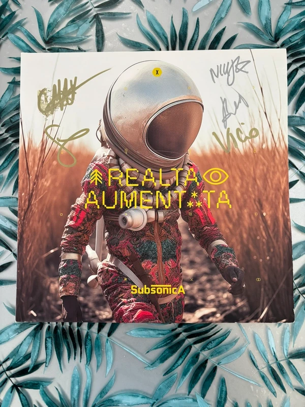 Vinile Subsonica autografato
