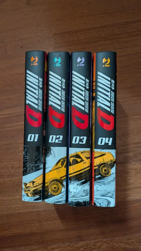 InitialD vol 1-4