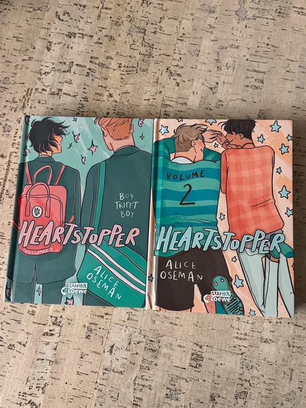 Heartstopper Comics 1&2 Hardcover