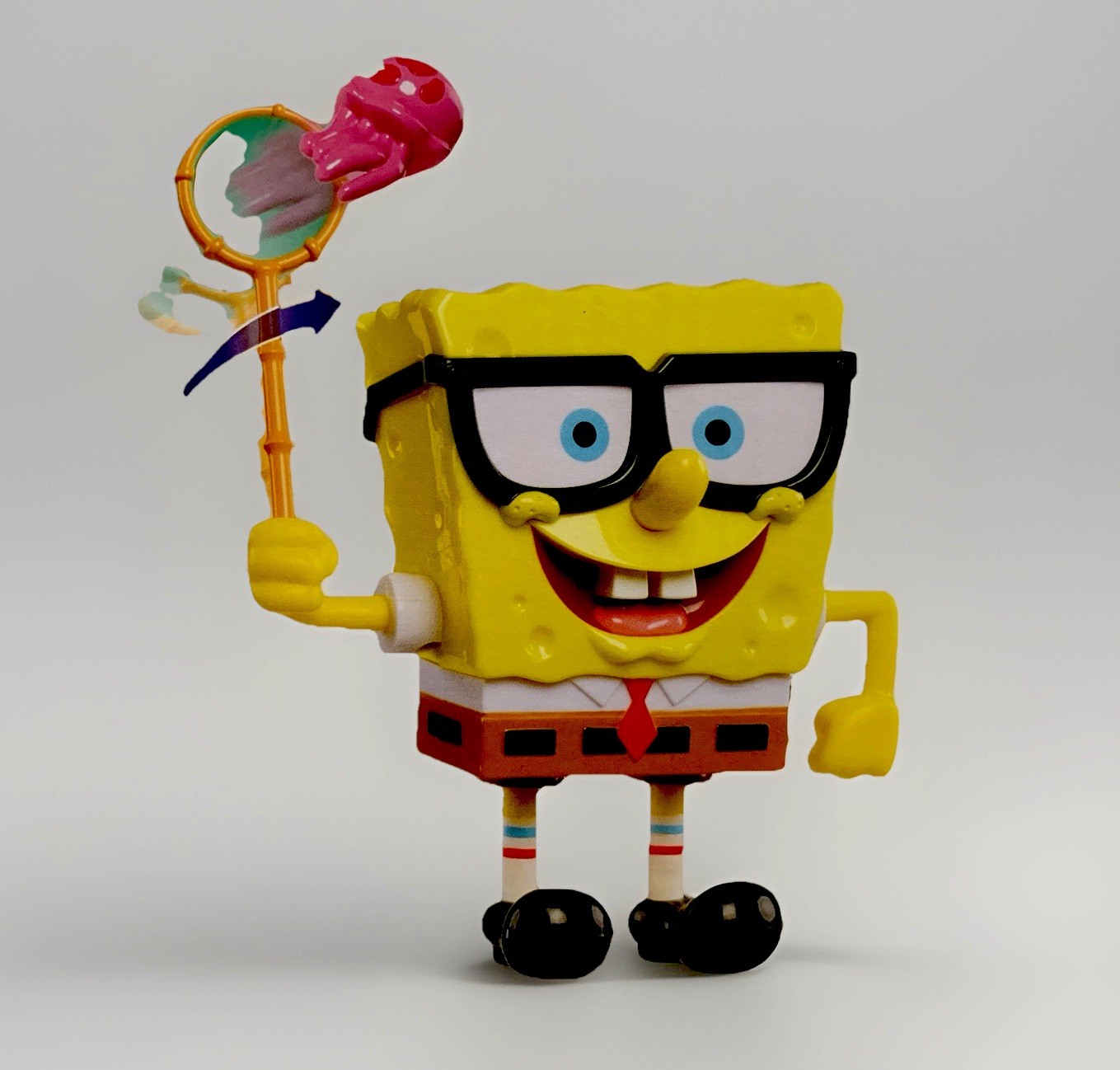 NUOVO Jellyfishing SpongeBob SquarePants Set Giocattolo Interattivo con Effetti Sonori