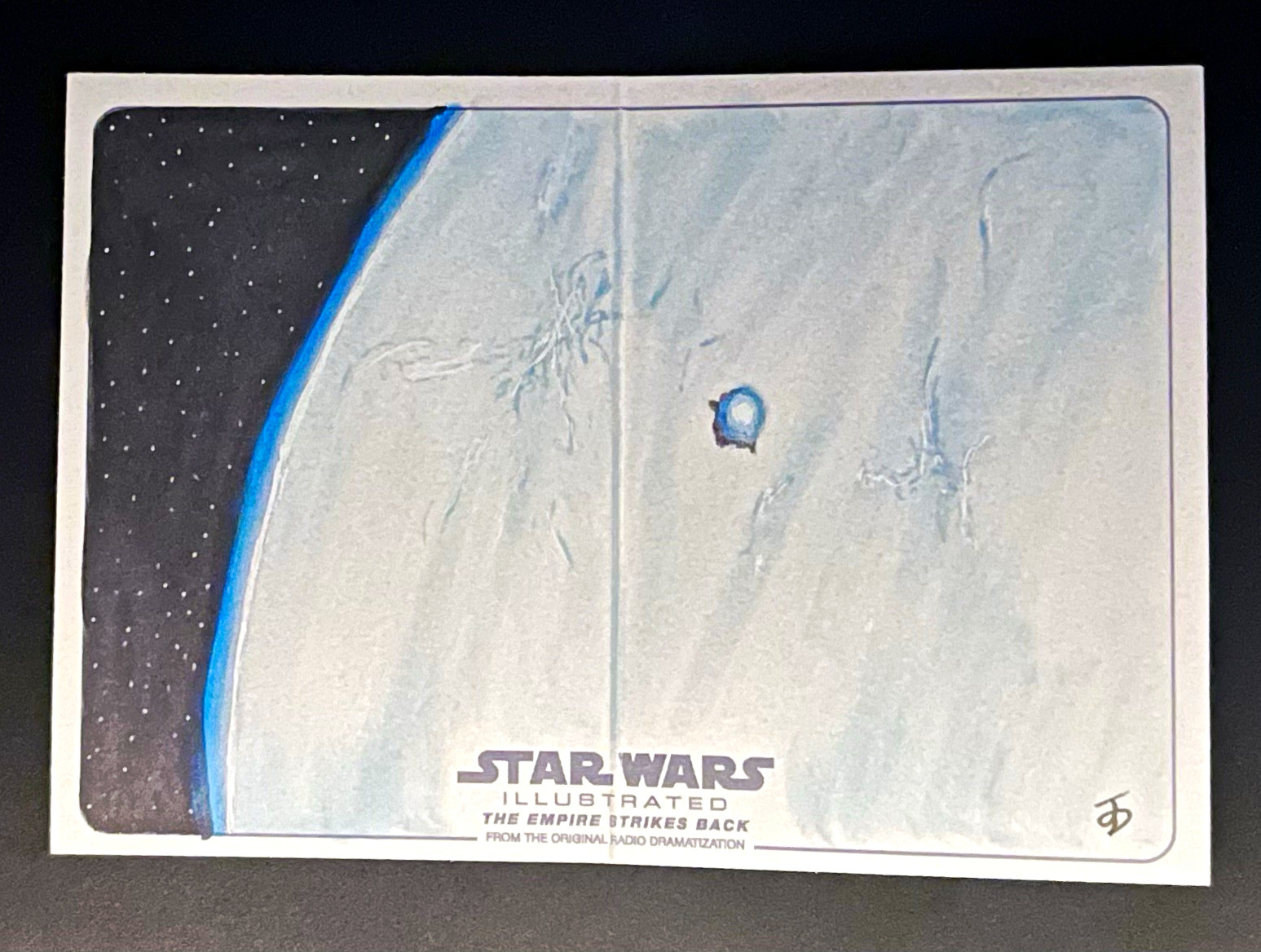 2015 Topps Star Wars Illustrated ESB Jenn DePaola Sketch Booklet 1/1-Escape-Pod