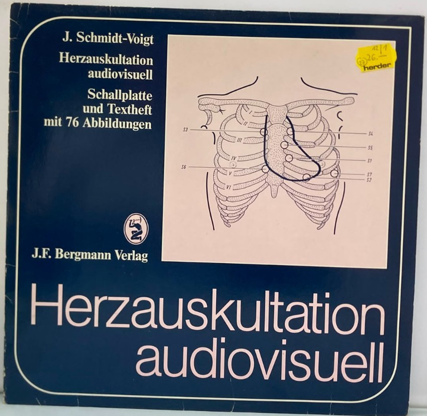 LP - J. Schmidt-Voigt - Herzauskultation Audiovisuell - 1981