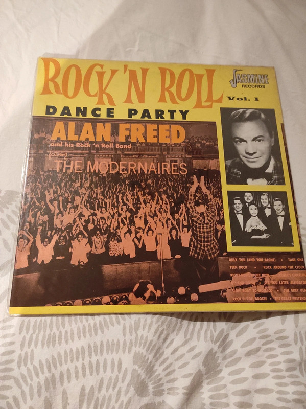Vinyl Rock n'roll dance party Alan freed