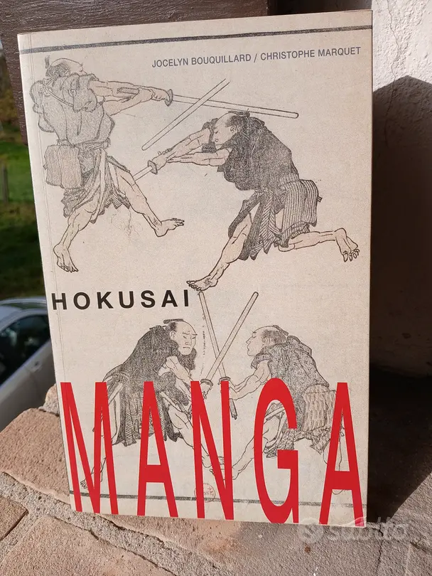 Libro di Hokusai Manga di Bouquillard e C Marquet