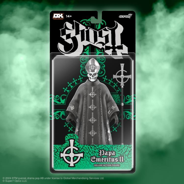 SUPER7 2024 DELUXE GHOST PAPA EMERITUS II 7" SCALE ACTION FIGURE MOSC