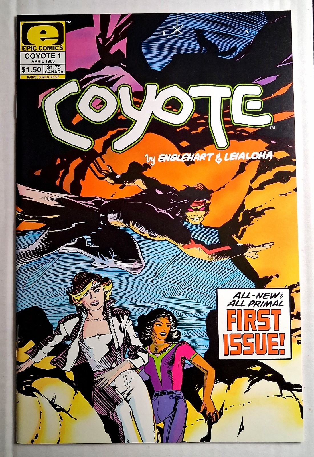 Coyote #1 1983 Epic Comics Marvel