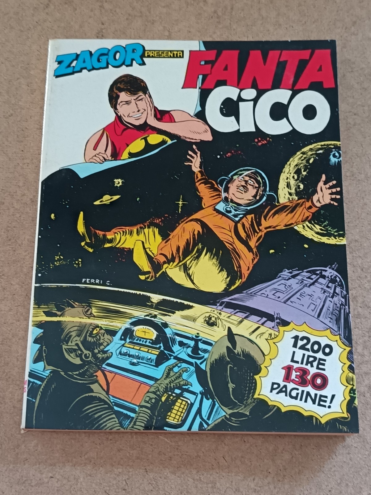 1857A ZAGOR PRESENTA FANTACICO DAIM PRESS 1983 OTTIME