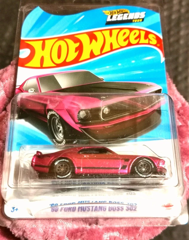 Coche colección Hot Wheels '69 Ford Mustang Boss 302 edición exclusiva Legends Tour