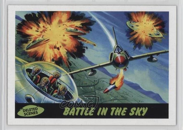2012 Topps Heritage Mars Attacks! Deleted Scenes Battle in the Sky #6 1g9