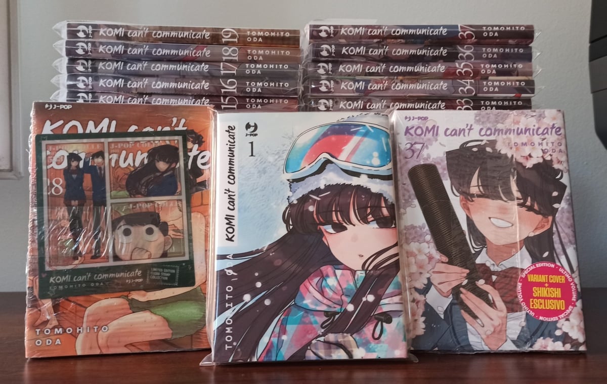 KOMI can't communicate 1-37 + Variant Completa JPop Nuovo