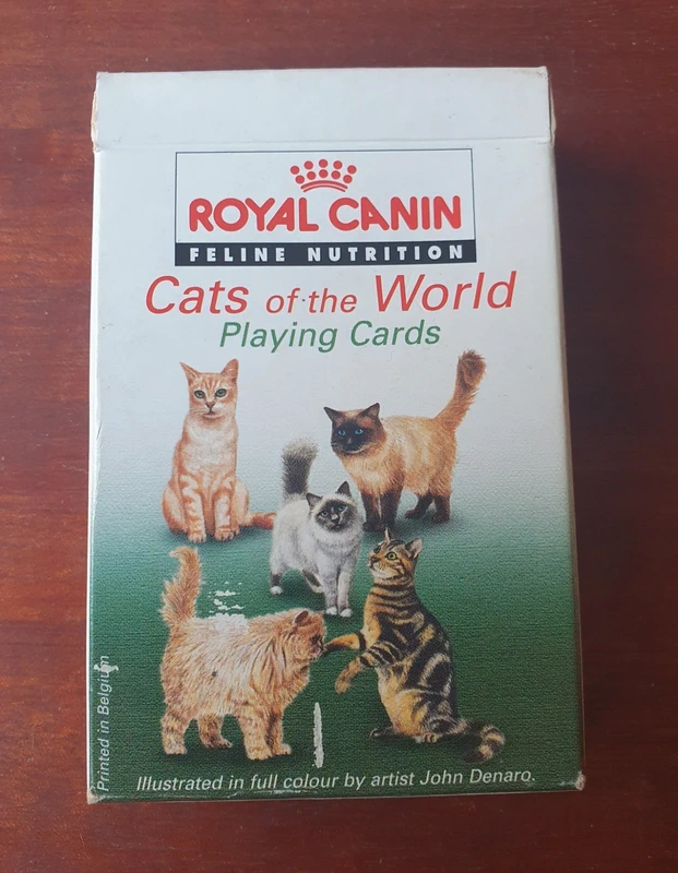 Jeu de cartes Chats du monde