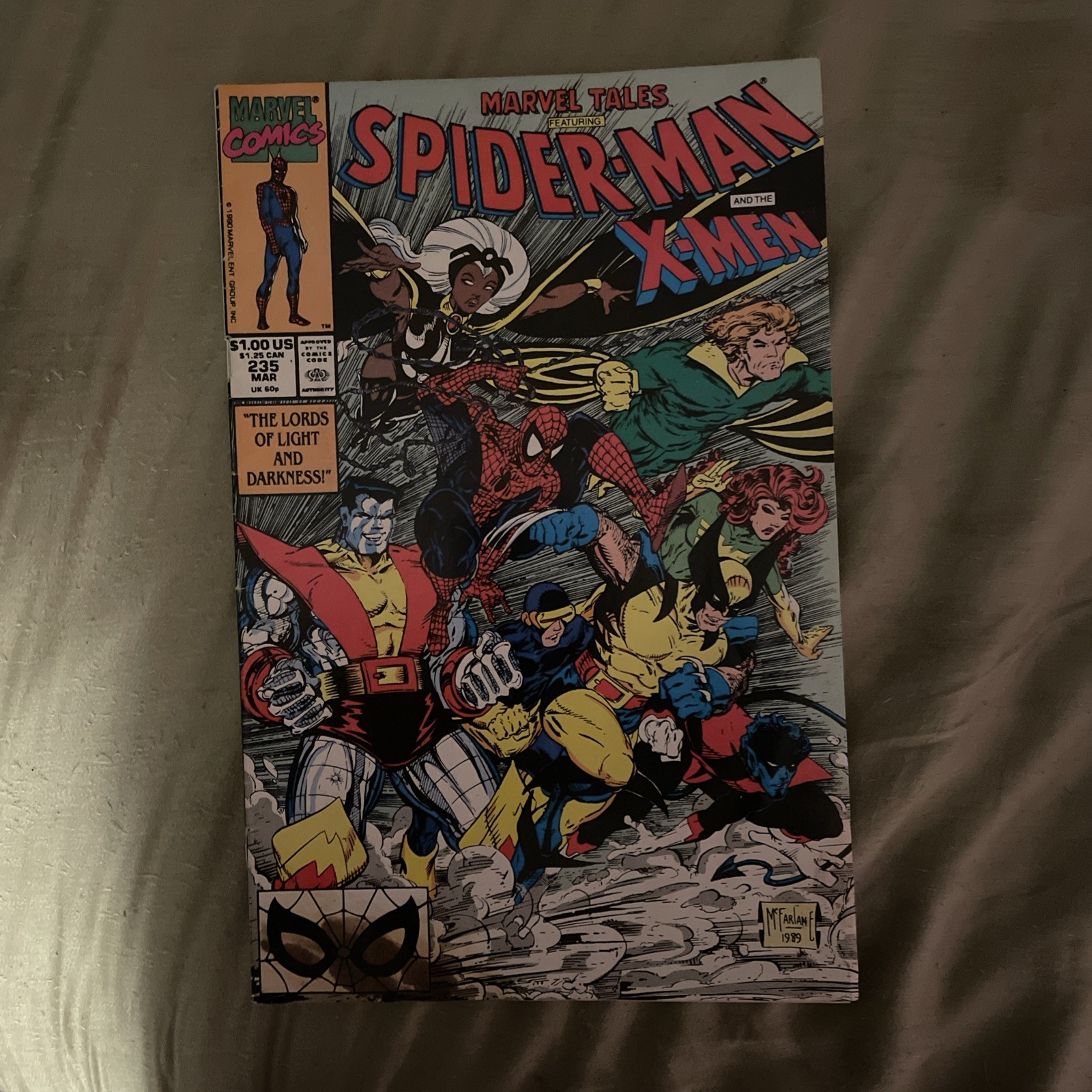 Marvel Tales Fumetto Marvel Comics Numero 235 Todd McFarlane Spider Man X Men - B&B