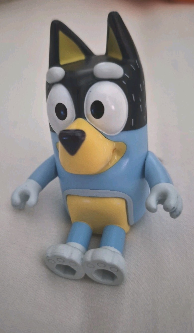 Bluey And Friends Famiglia Bandito Papà Figura Posabile Ricambio Cane Nuovo