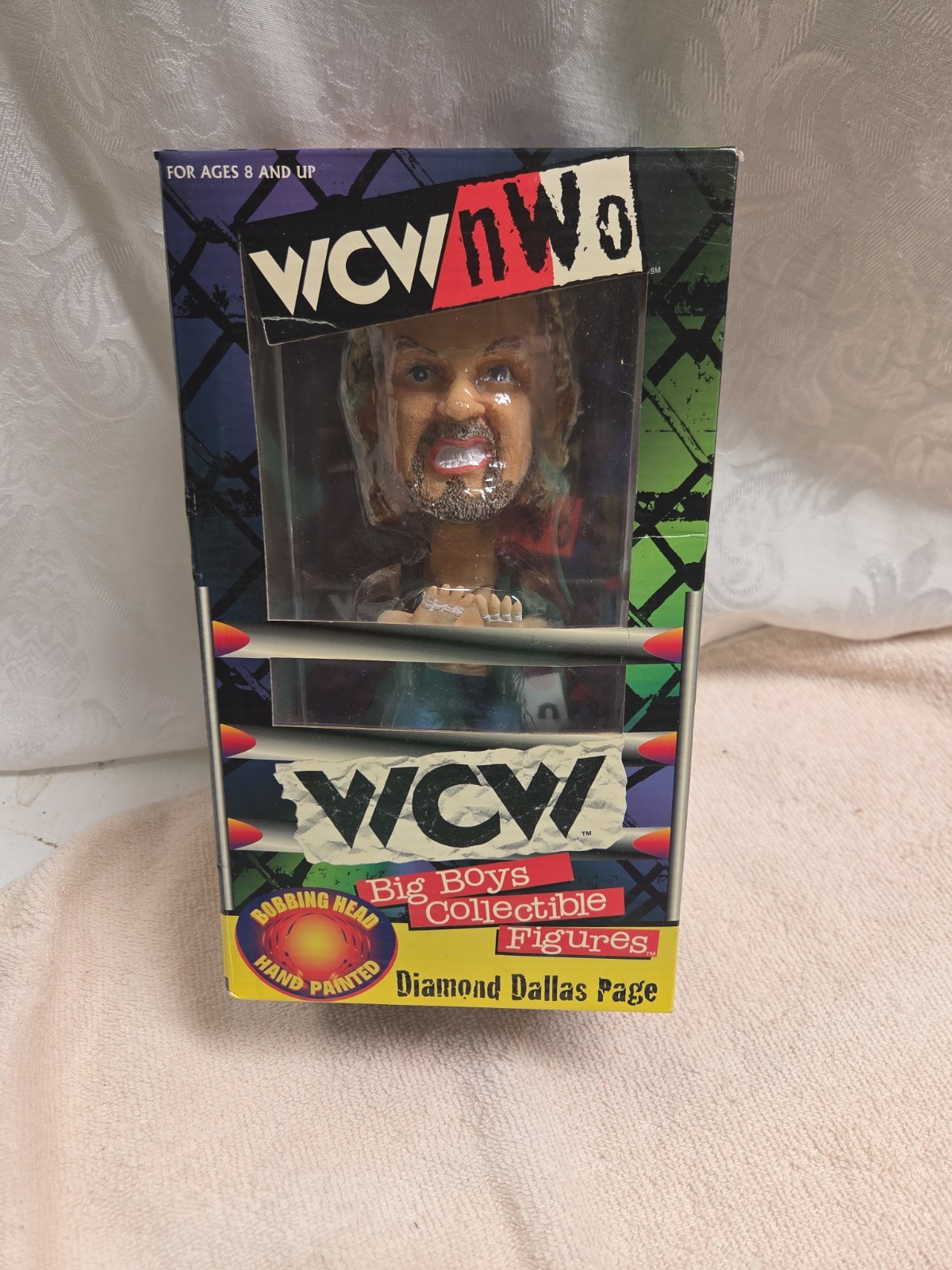 WCW Big Boys Collectible Figures Diamond Dallas Page Bobblehead New