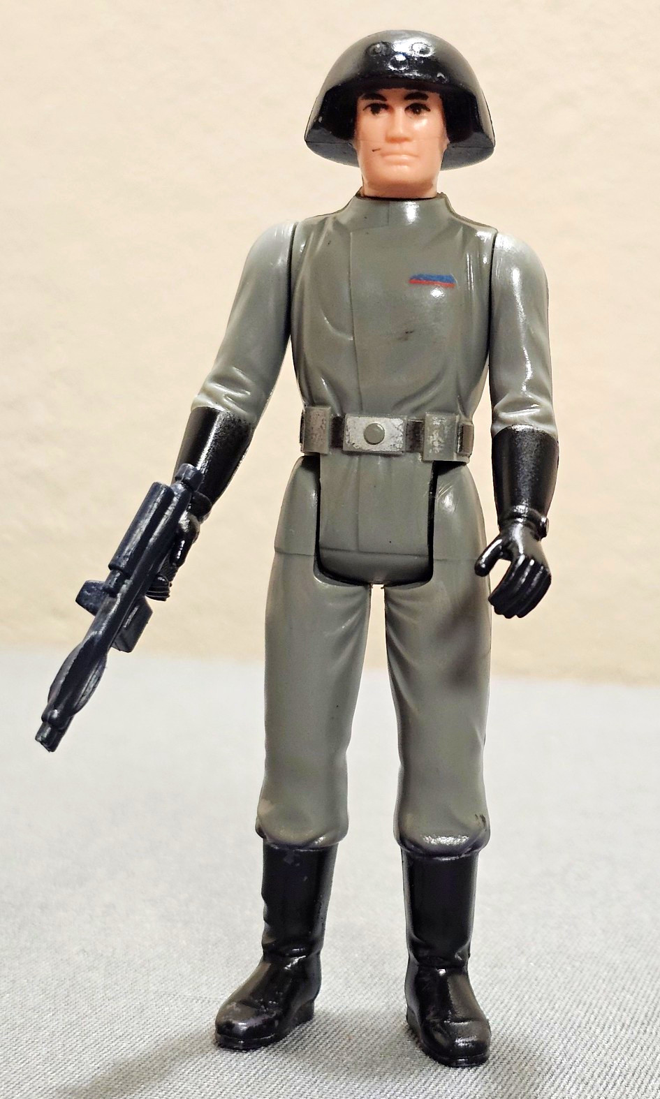 Modellino vintage Star Wars Death Squad Commander con blaster 1977
