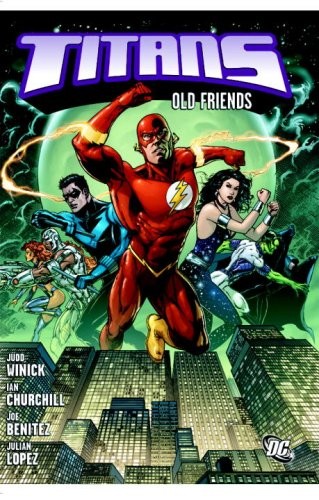 TITANS: OLD FRIENDS di Judd Winick & Ian Churchill - copertina rigida *come nuovo*