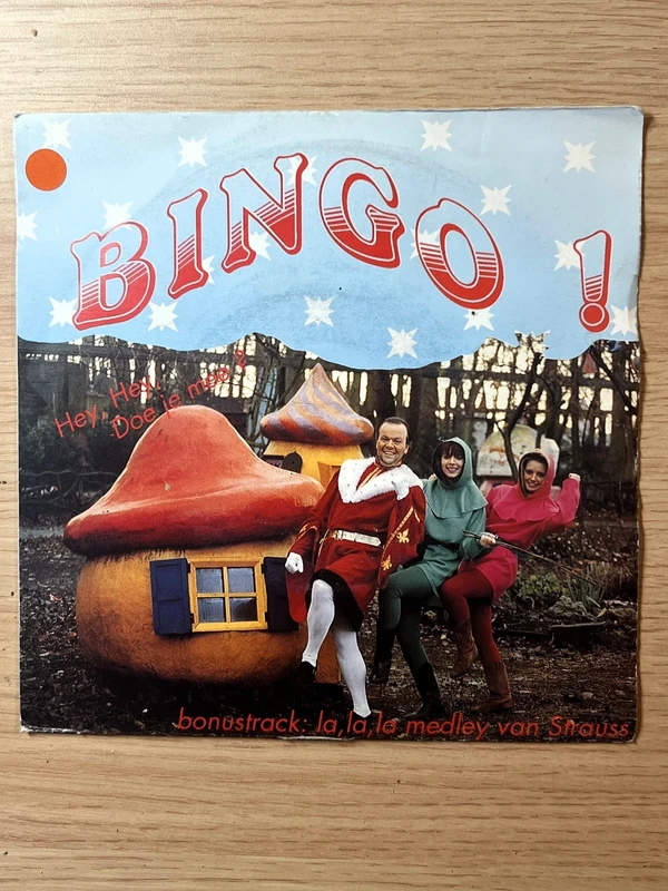 Bingo! - Hey, Hey, Doe Je Mee? 7" Vinyl Single Holy Hole 1991