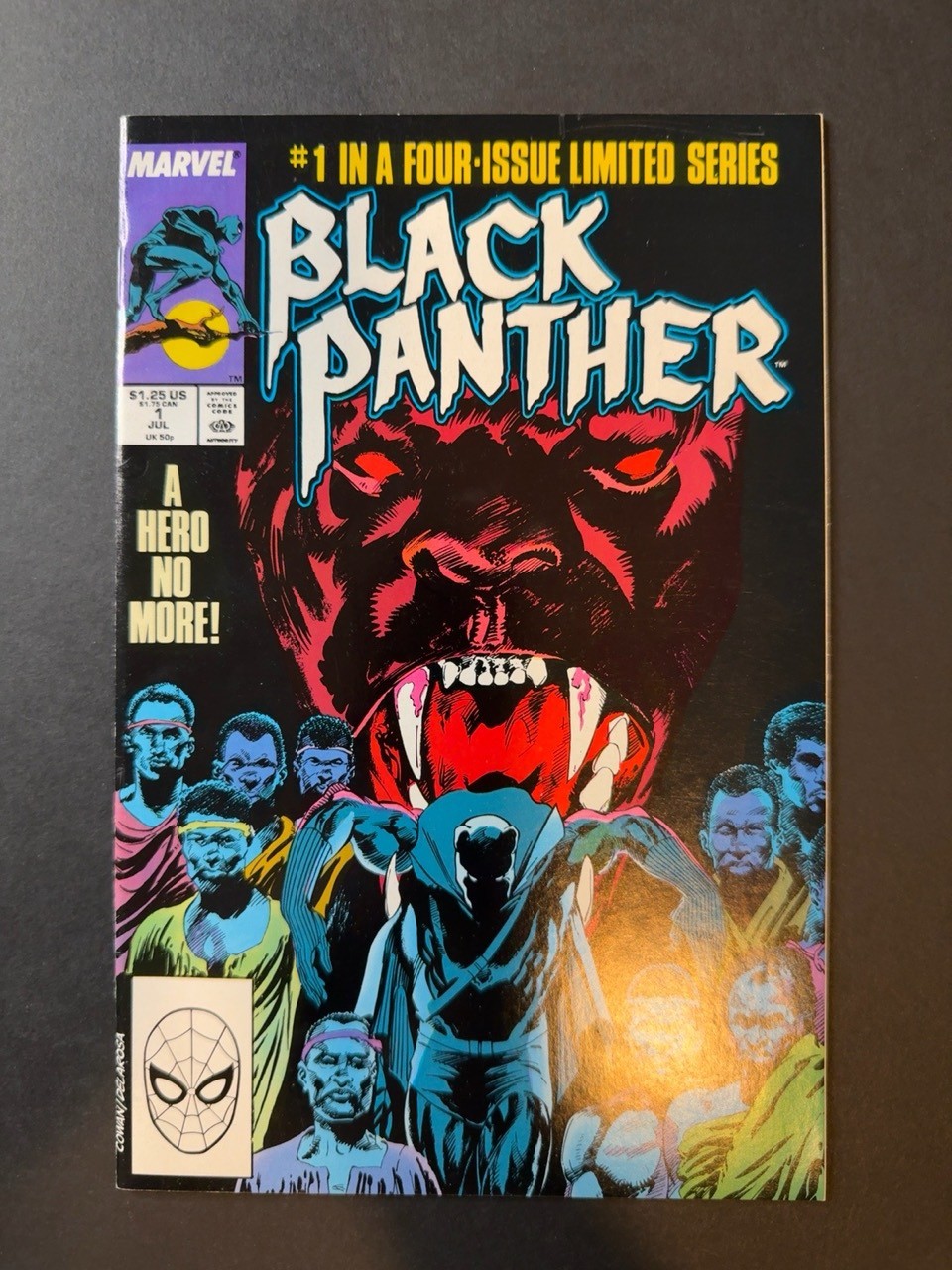 Black Panther #1 1988 Marvel Denys Cowan Peter B. Gillis Sam de la Rosa 8.0