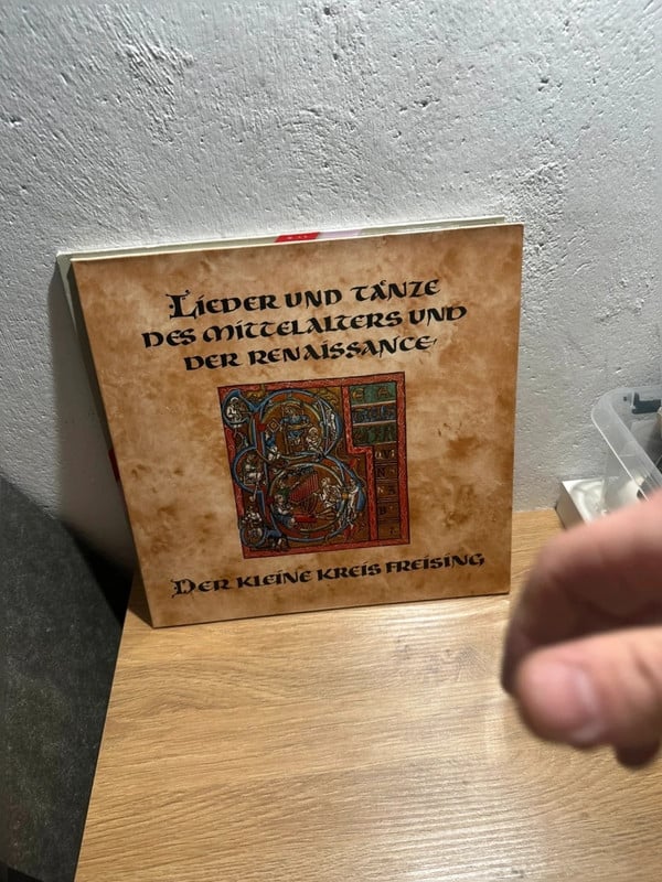 Lieder und Tänze des Mittelalters und der Renaissance – Freising Vinyl LP Alte Musik