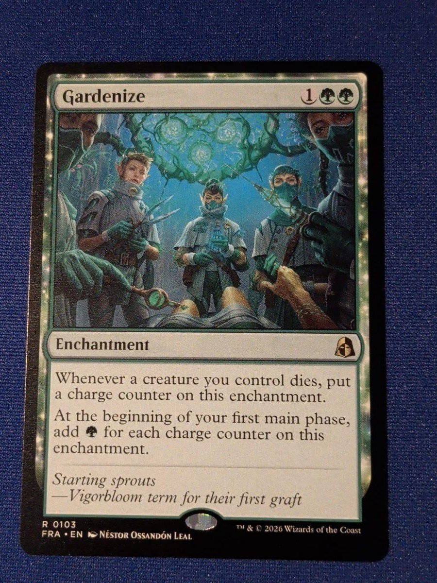 Gardenize Reality Fracture #103 quasi nuovo MTG