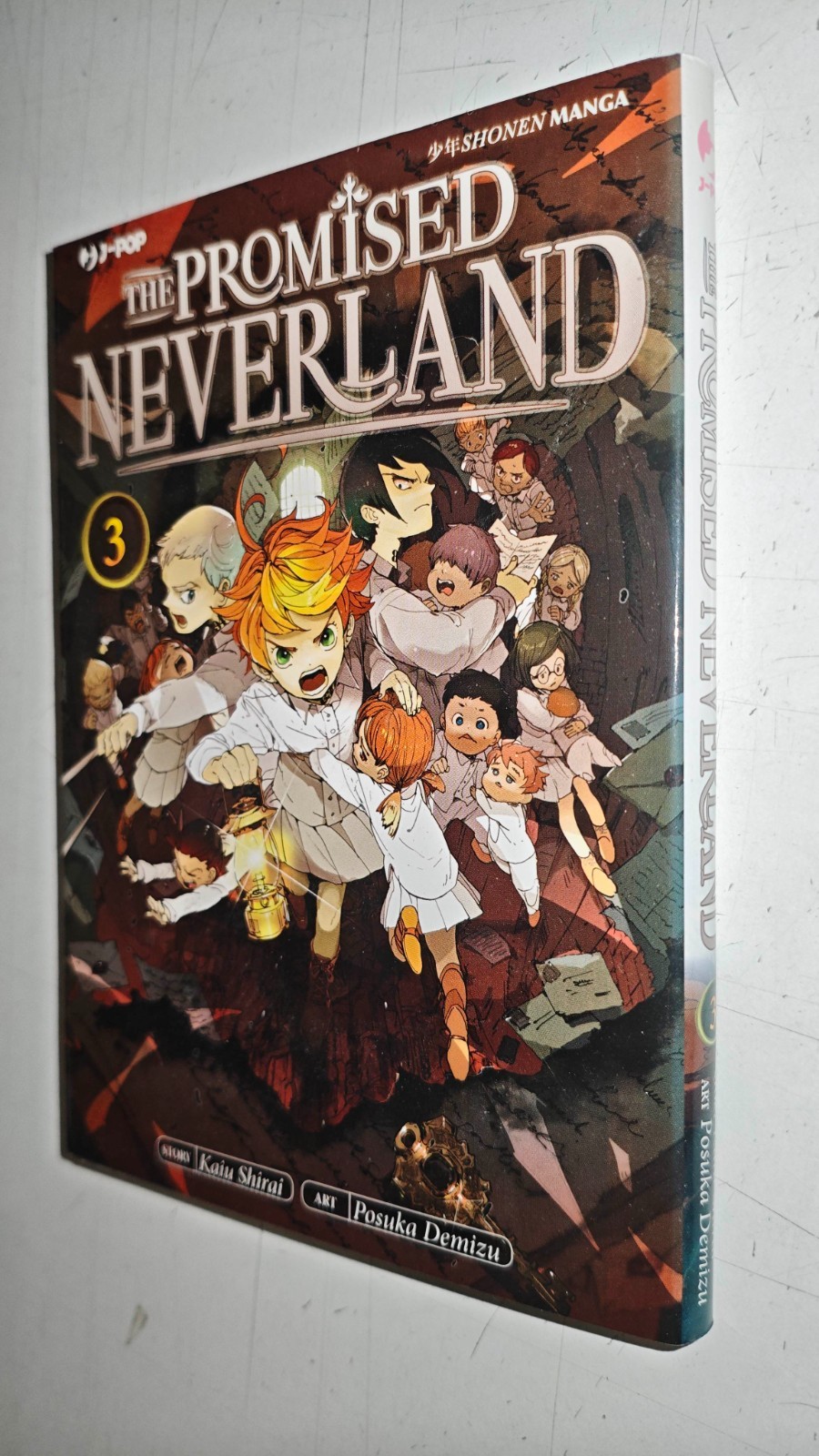 THE PROMISED NEVERLAND #  3 - KAIU SHIRAI-POSUKA DEMIZU - JPOP MANGA - MNX2