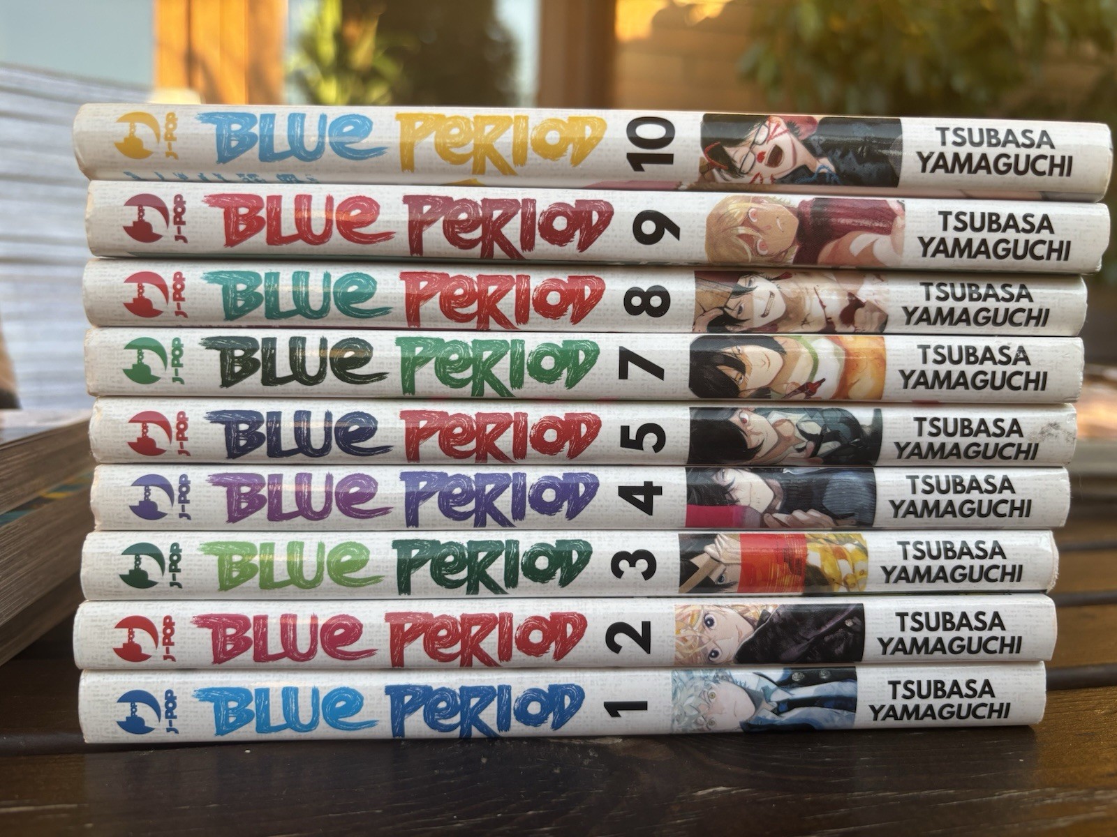Blue Period manga set volumi 1-10 raccolta completa 10 vol Tsubasa Yamaguchi