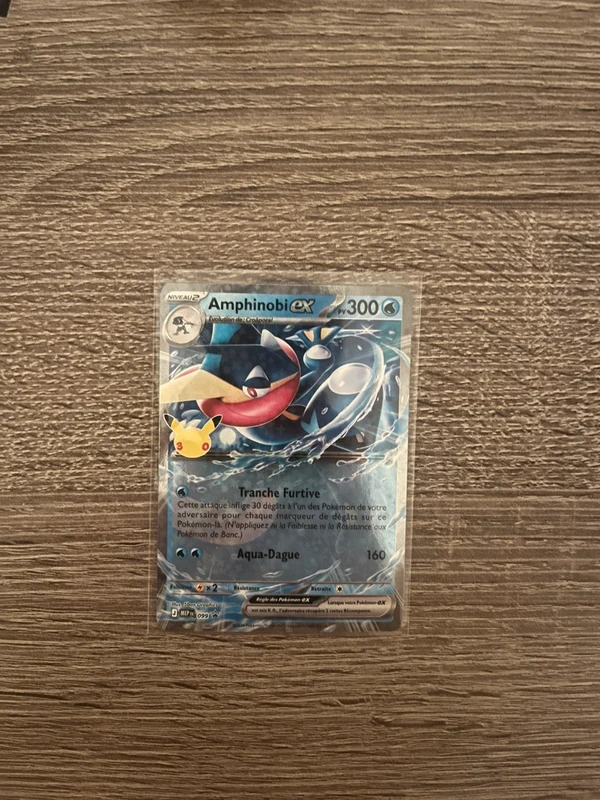 Amphinobi EX promo 30 ans anniversaire Pokémon