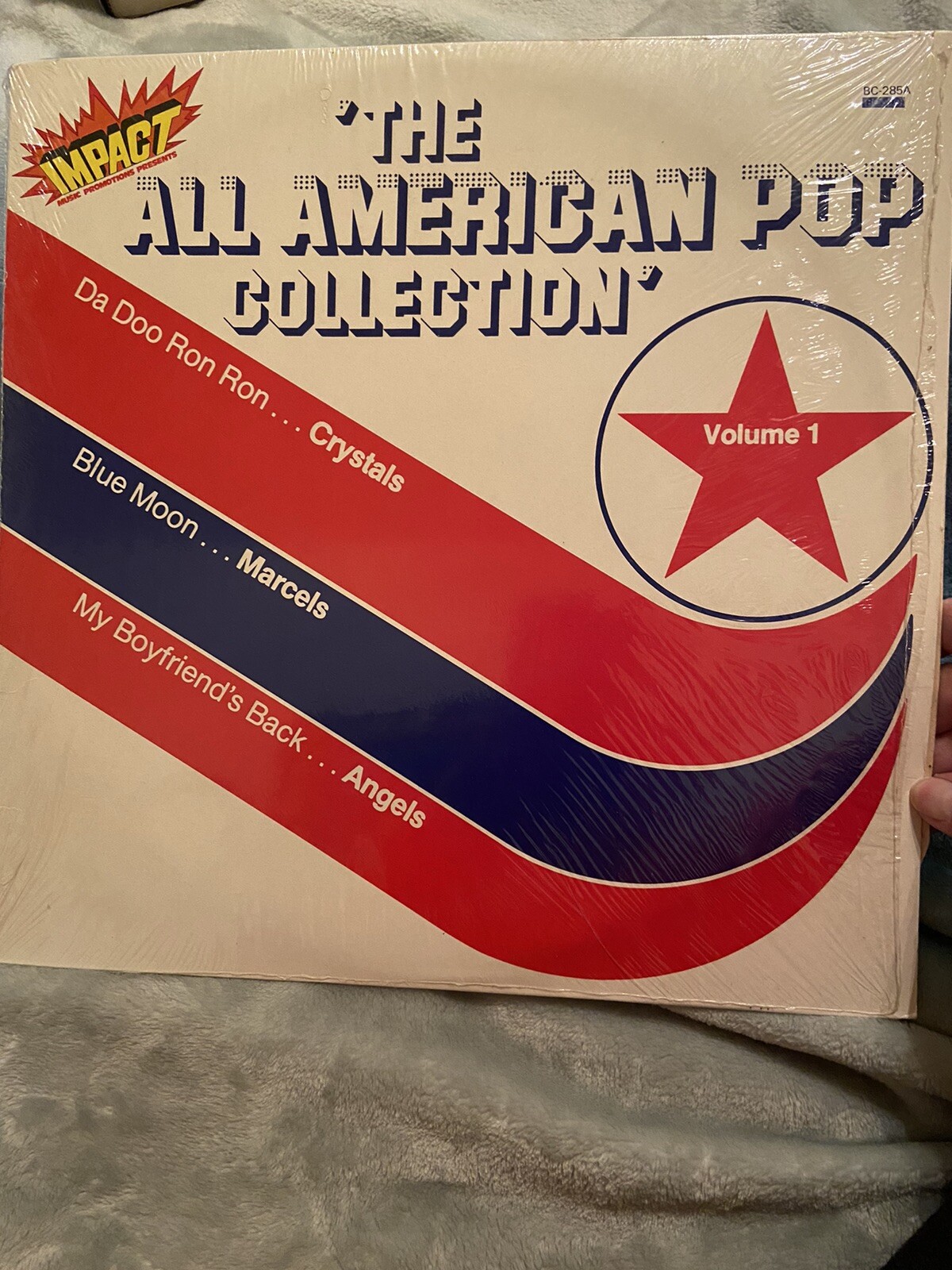 ALL AMERICAN POP COLLECTION VOL1 1980 VINYL LP MARCELS BOBBY VEE CHUBBY CHECKER 