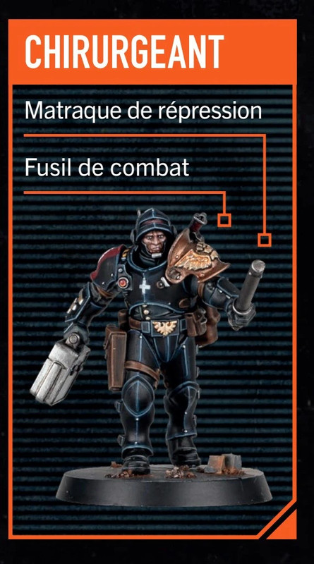 Kill team escouade d' exaction ( chirurgeant )