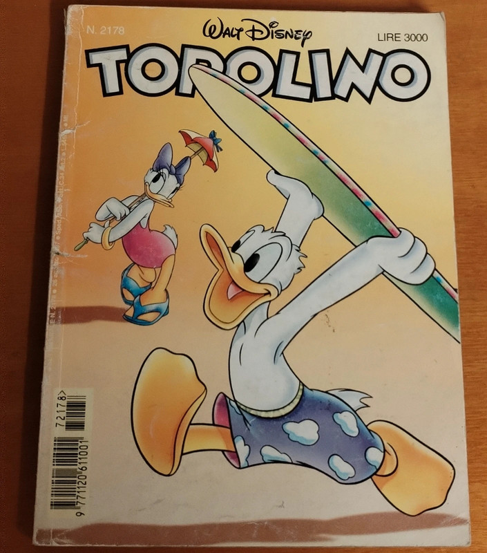 Fumetto Topolino numero 2178 agosto 1997