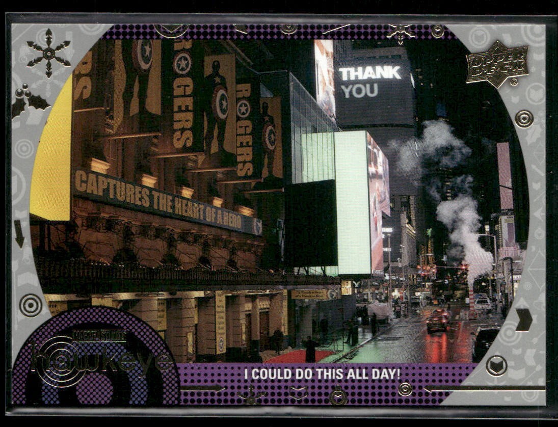 2023 Marvel Hawkeye Base Silver Parallel /100 #4 - I Could Do This All Day!