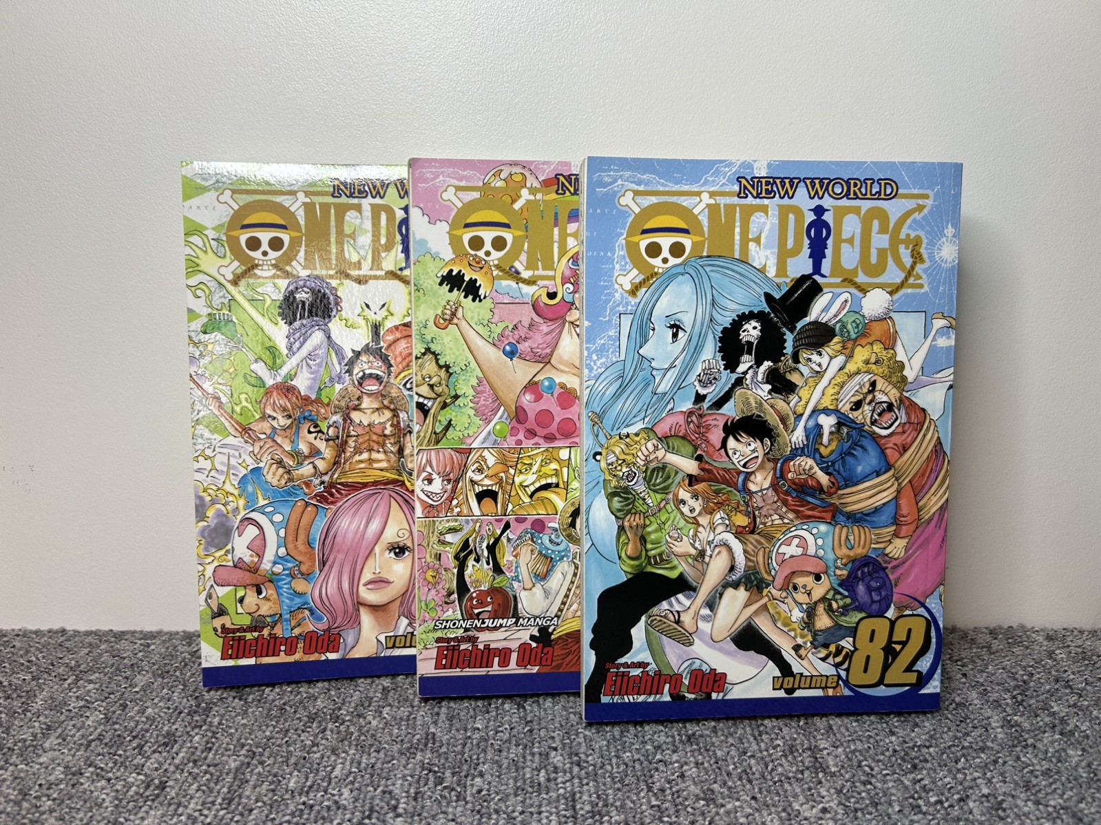 New World One Piece Volumes 82/83/85 Manga Bundle Eiichiro Oda (Pre-owned)
