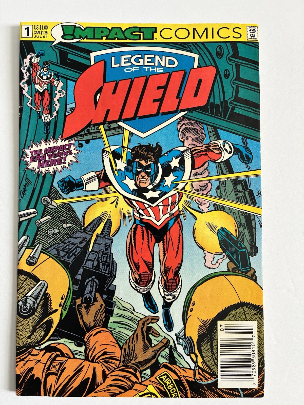 LEGEND OF THE SHIELD #1 LUGLIO 1991 FUMETTI D'IMPATTO