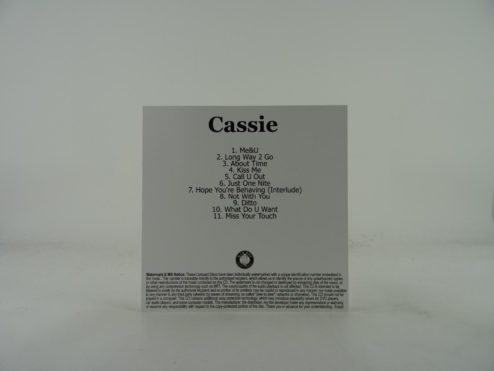 CASSIE MEANDU/LONG WAY 2 GO (36) 11 Track Promo CD Album including Plastic Sleev