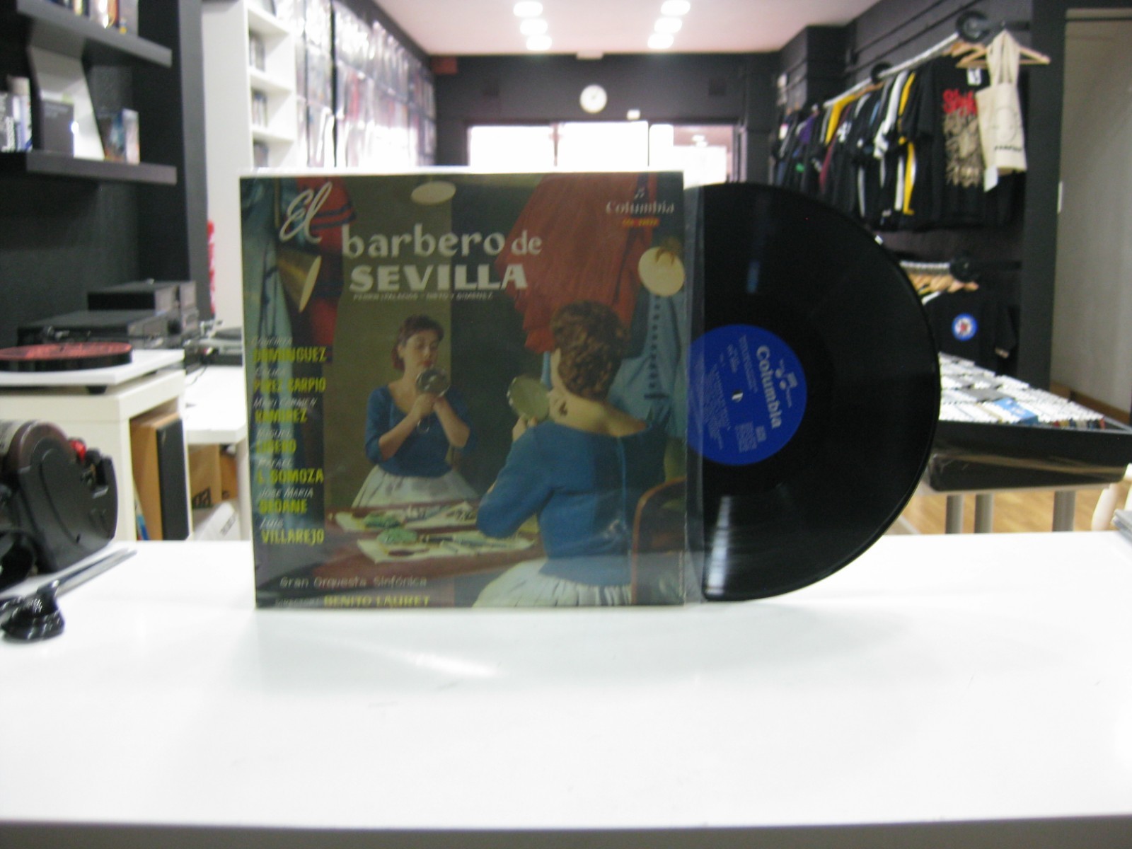 Il Barbiere Di Siviglia LP Spagnolo Conchita Domingo, Perez Carpio... 1959