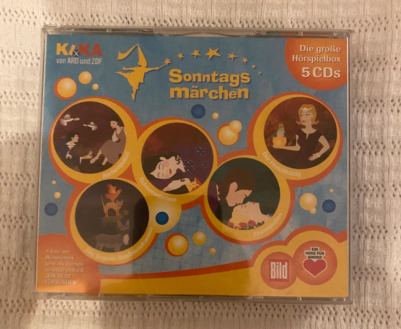 kika sonntagsmaerchen 5 cds hoerspielbox