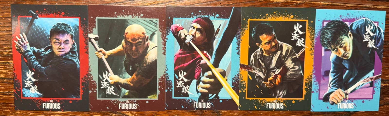 THE FURIOUS MOVIE 2026 REGAL ESCLUSIVE CARTE PERSONAGGIO DA COLLEZIONE SET COMPLETO DI 5