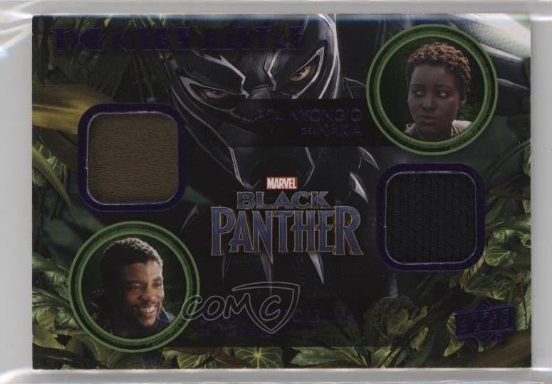 Marvel Black Panther Il Mantello del Re 2018 Doppio Memorabilia Nakia T'Challa 1u0