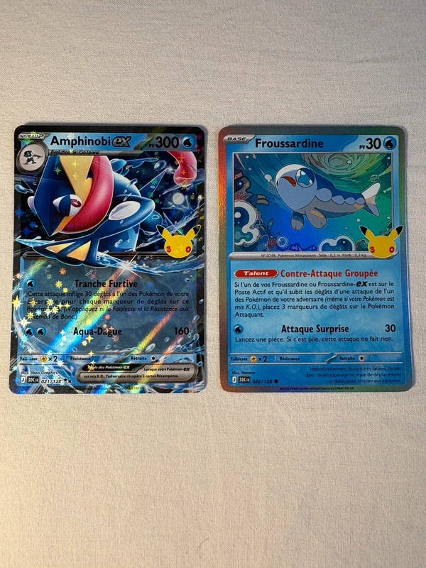 Carte Pokémon 30 ans