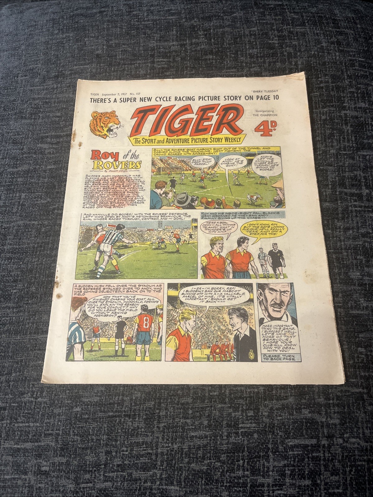 Tiger Comic - #157 - 7 September 1957
