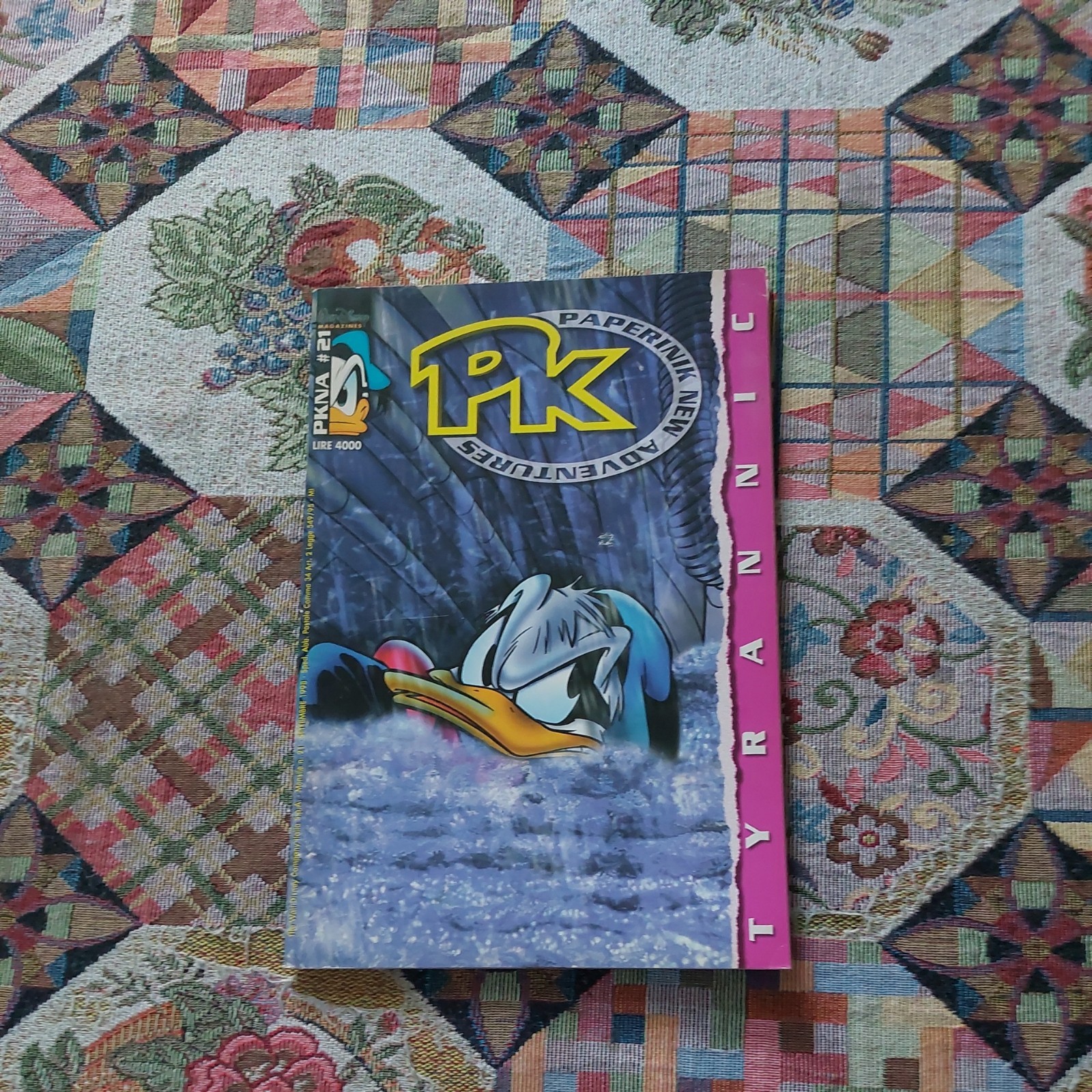 Walt Disney :  PK Paperinik New Adventures N. 21 Tyrannic Del 1998