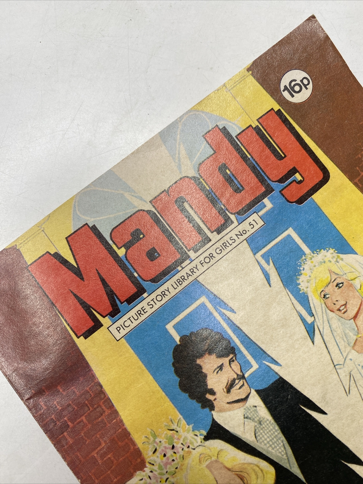 MANDY Picture Story Library For Girls - No 51 - 1982 Vintage Comic / Magazine