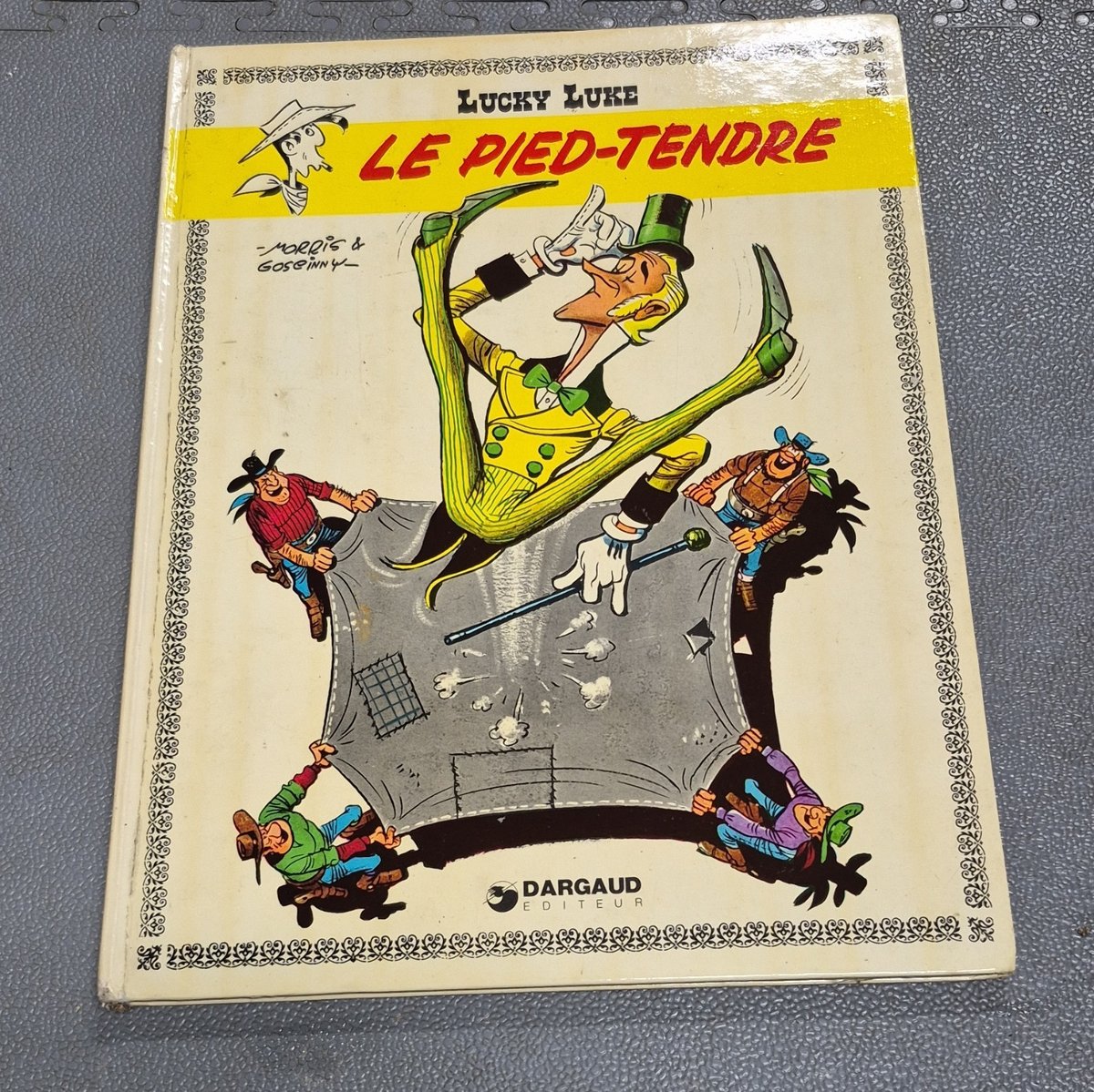 ​BD Lucky Luke - Le Pied-Tendre - Goscinny & Morris - Dargaud 1982