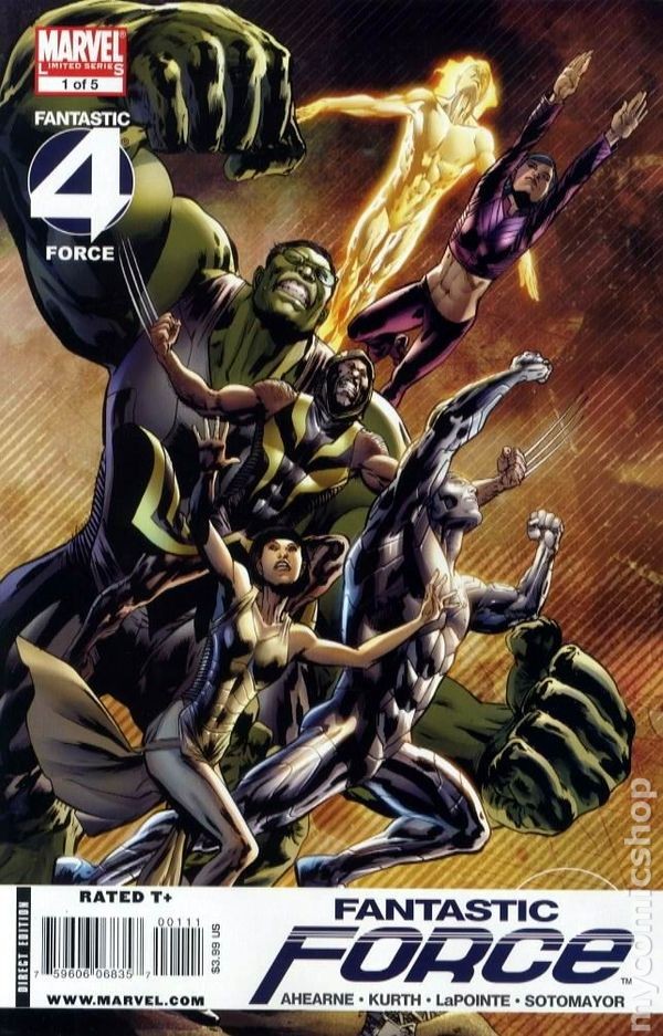 Fantastic Force #1 FN 2009 Stock Image