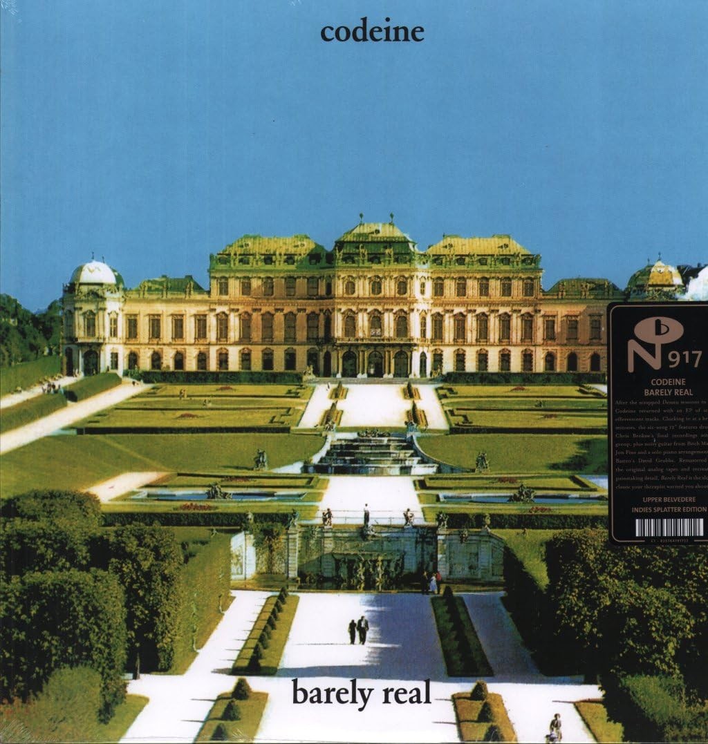 CODEINE - BARELY REAL (UPPER BELVEDERE INDIES SPLATTER EDITI   VINYL LP NEUF