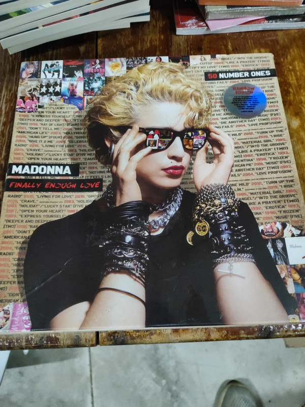 Madonna Finally Enough Love 50 Number Ones 6 LP Rainbow Edition Vinilo