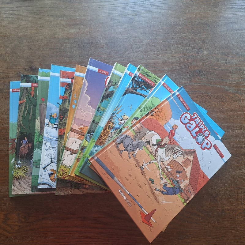 🐴 Collection BD Triple Galop – Tomes 1 à 14 🐴