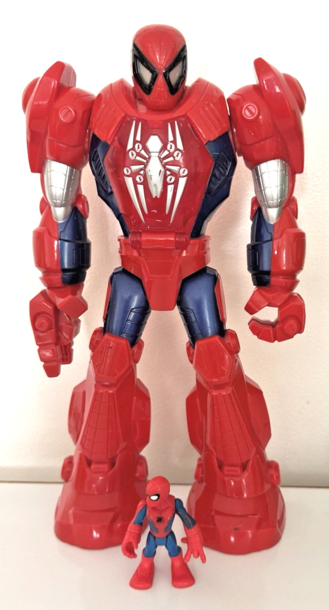 Marvel Super Hero Adventures Mech Armatura Uomo Ragno